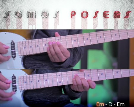 Como tocar SIGUIENDO LA LUNA en guitarra ~ Los Fabulosos Cadillacs ⭐️ TAB | ACORDES | TUTORIAL