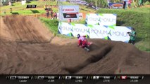 Gajser crash - MXGP Race 2 - MXGP of Latvia 2020