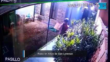 Robo en una vivienda de Altos de San Lorenzo