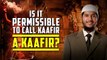 Is it permissible to call Non-Muslim a Kafir? | Is it permissible to call Kafir a Kafir? | What does the word Kafir mean?| Answer by Dr. Zakir Naik son Fariq Naik