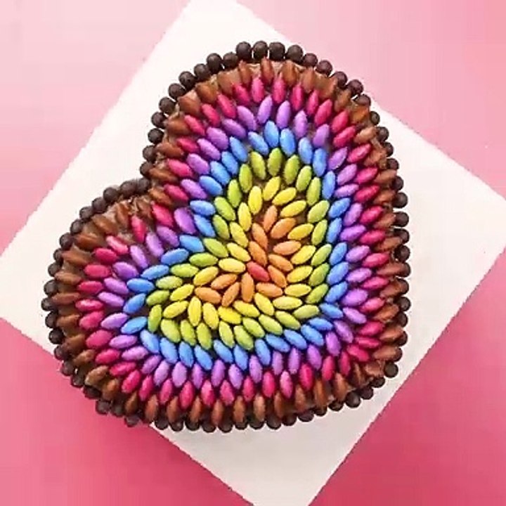 Fancy Chocolate HEART Cake Decorating Ideas - How To Make Chocolate Cake Recipes - Mr Cakes