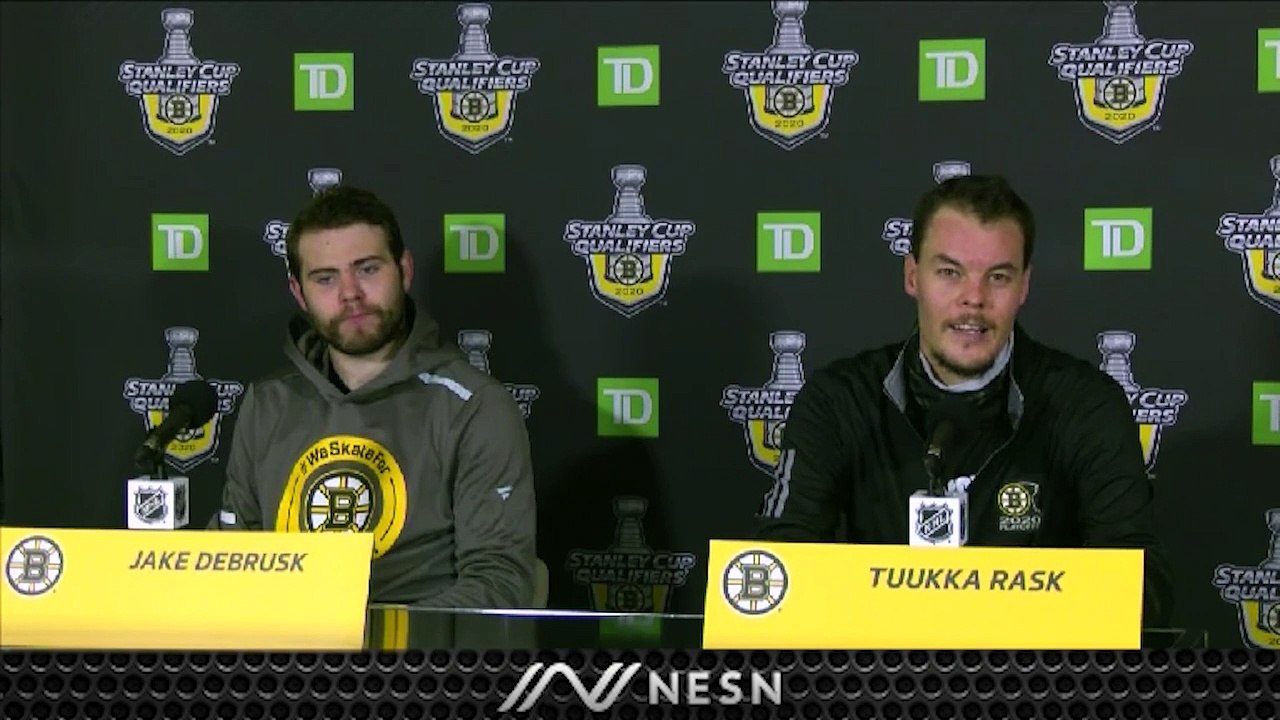 Bruins Netminder Tuukka Rask Confident In Squad Entering Postseason ...