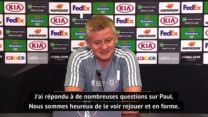 Quarts - Solskjaer : "Pogba, à la recherche du temps perdu"