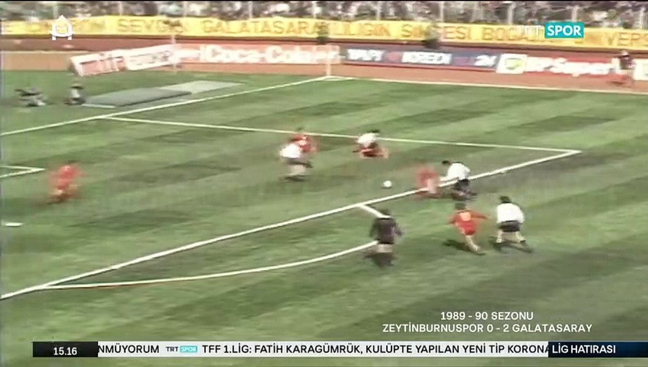 Zeytinburnuspor 0-2 Galatasaray [HD] 01.04.1990 - 1989-1990 Turkish 1st League Matchday 27 + Post-Match Comments
