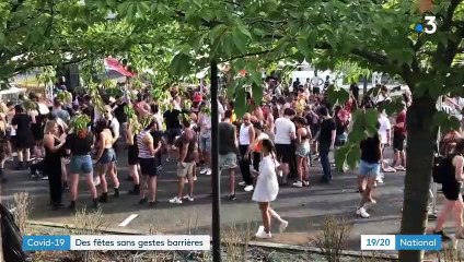 Covid-19 : des fêtes sans gestes barrières