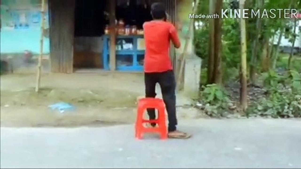 Sudden fall down