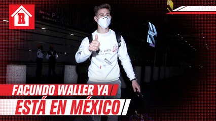 Facundo Waller, nuevo refuerzo de Pumas, ya está en México