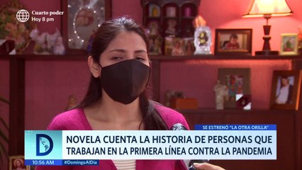La otra orilla cuenta la historia de trabajadores en la primera línea contra el Covid-19 | Domingo al Día