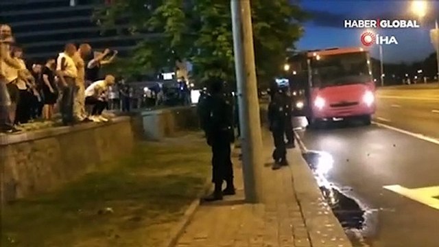 Belarus'ta seçim sonuçlarının ardından sokaklar karıştı! Sandıkları terk etmeyin çağrısı