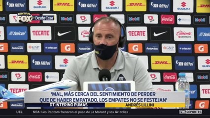 "En esta Institución los empates no se festejan", Andrés Lillini: Liga MX