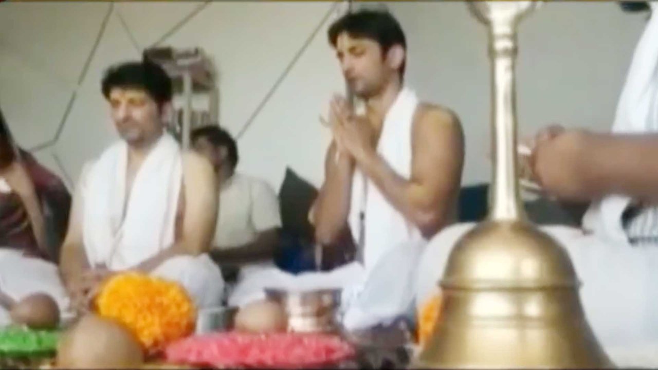 Old pooja video held at Sushant's house goes viral
