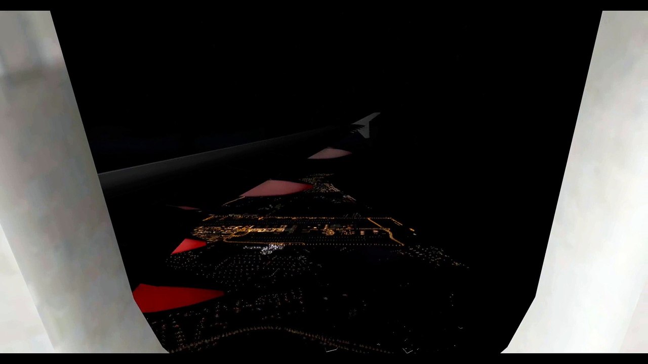 X-Plane: A319 Landing, LAX