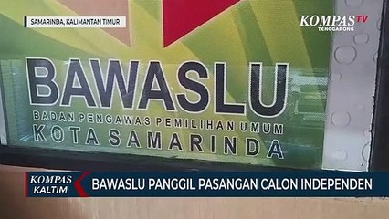Bawaslu Panggil Paslon Calon Independen Parawansa Dan Markus