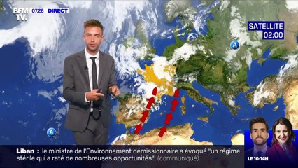 La météo pour ce lundi 10 août 2020