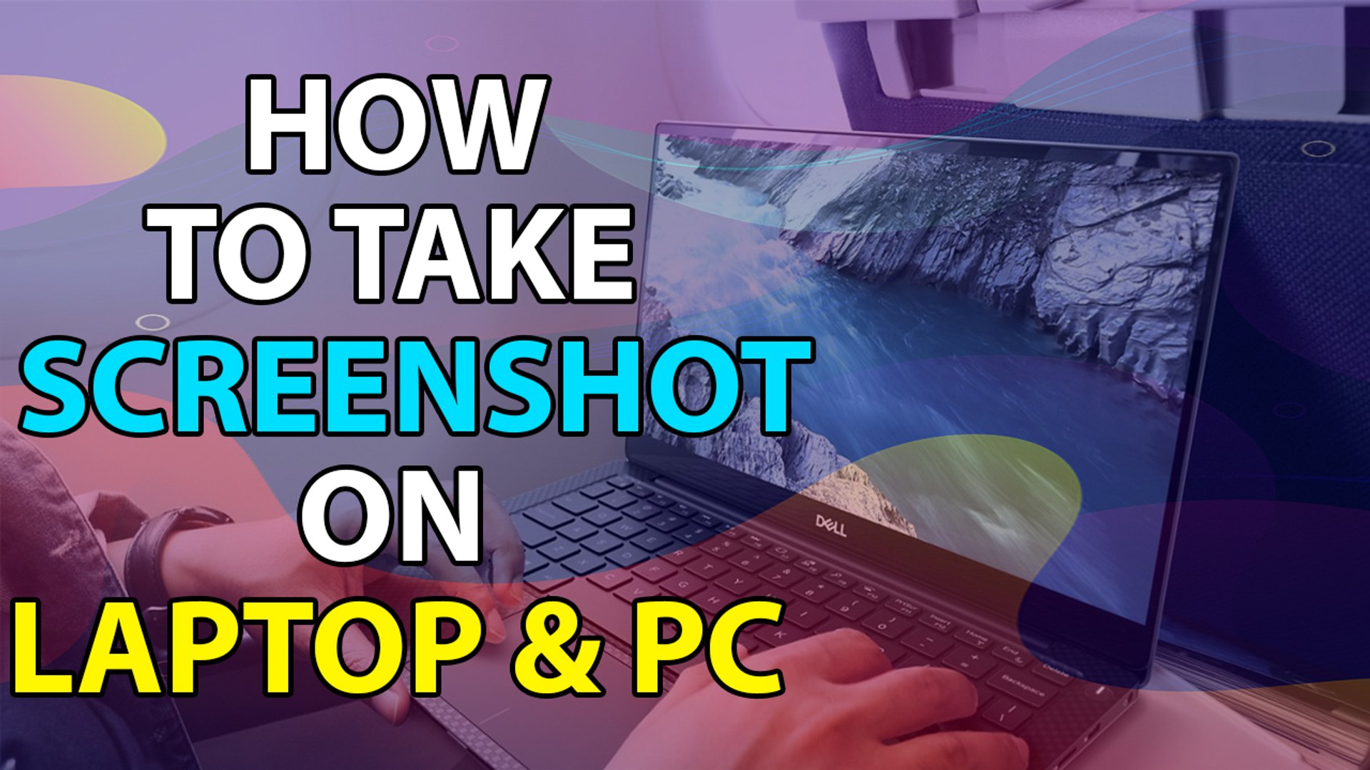 ⁣How To Take Screenshot On Laptop & Pcs Powered By Windows OS