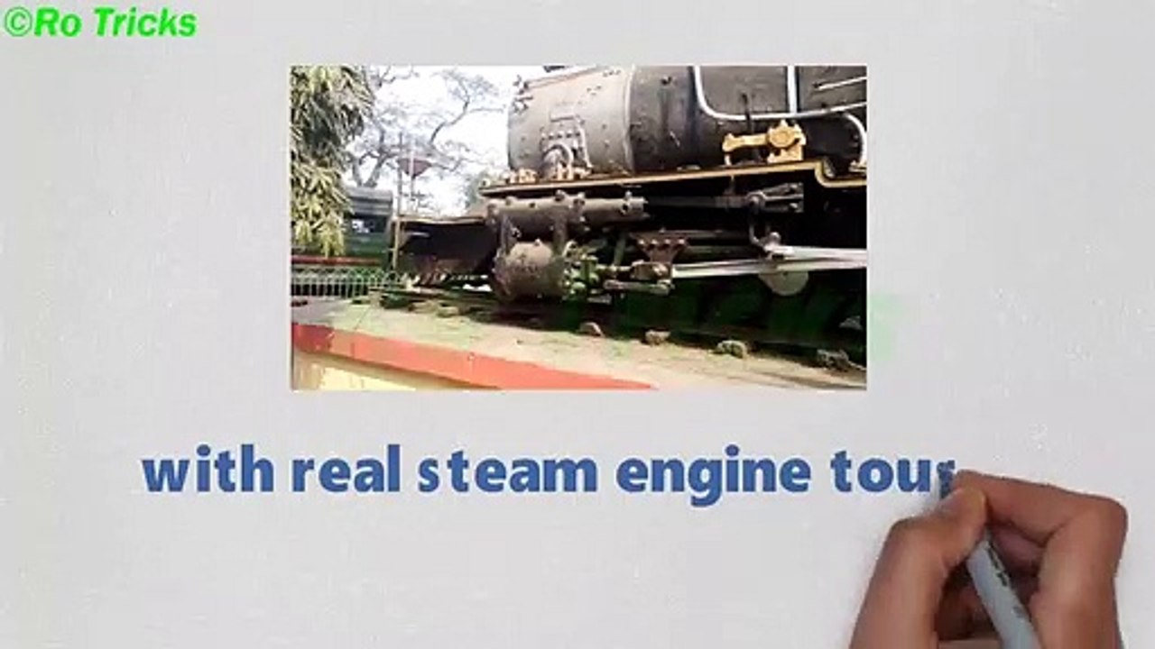 How steam engine works _ Steam engine working principle video Dailymotion