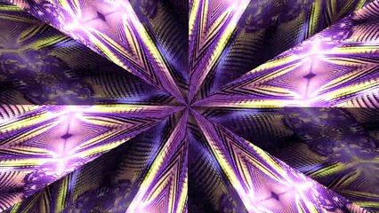 Free Background, Space, Futuristic, Fractal, Kaleidoscope, Lights, Geometry, Abstract Animation HD