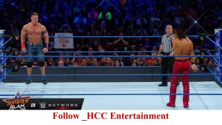John Cena vs. Shinsuke Nakamura: SmackDown LIVE, August 1, 2017 (Full Match)