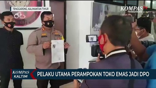 Pelaku Utama Perampokan Toko Emas Jadi DPO