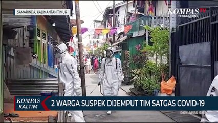 2 Warga Suspek Dijemput Tim Satgas Covid-19