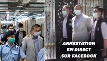 Hong Kong: Le seul patron de presse anti-Chine et pro-démocratie arrêté