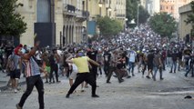 اشتباكات بين قوى الأمن ومحتجين وسط بيروت