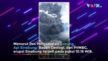 Kota Mendadak Gelap! Detik-detik Erupsi Gunung Sinabung