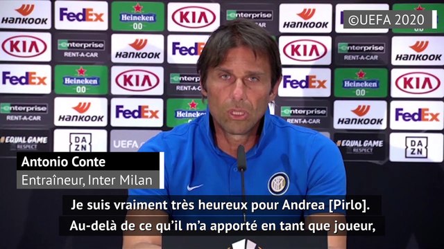Juventus - Conte : Très heureux pour Pirlo mais cela veut dire que je vieillis