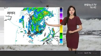 [날씨] 태풍 '장미' 내륙 통과중, 전국 곳곳 호우주의보