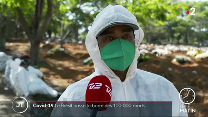 Coronavirus : le Brésil passe la barre des 100 000 morts