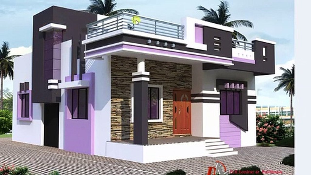 30 ft wide HOUSE, FRONT DESIGN IDEA