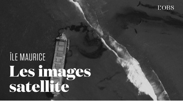 Les images satellite de la marée noire qui frappe l'île Maurice