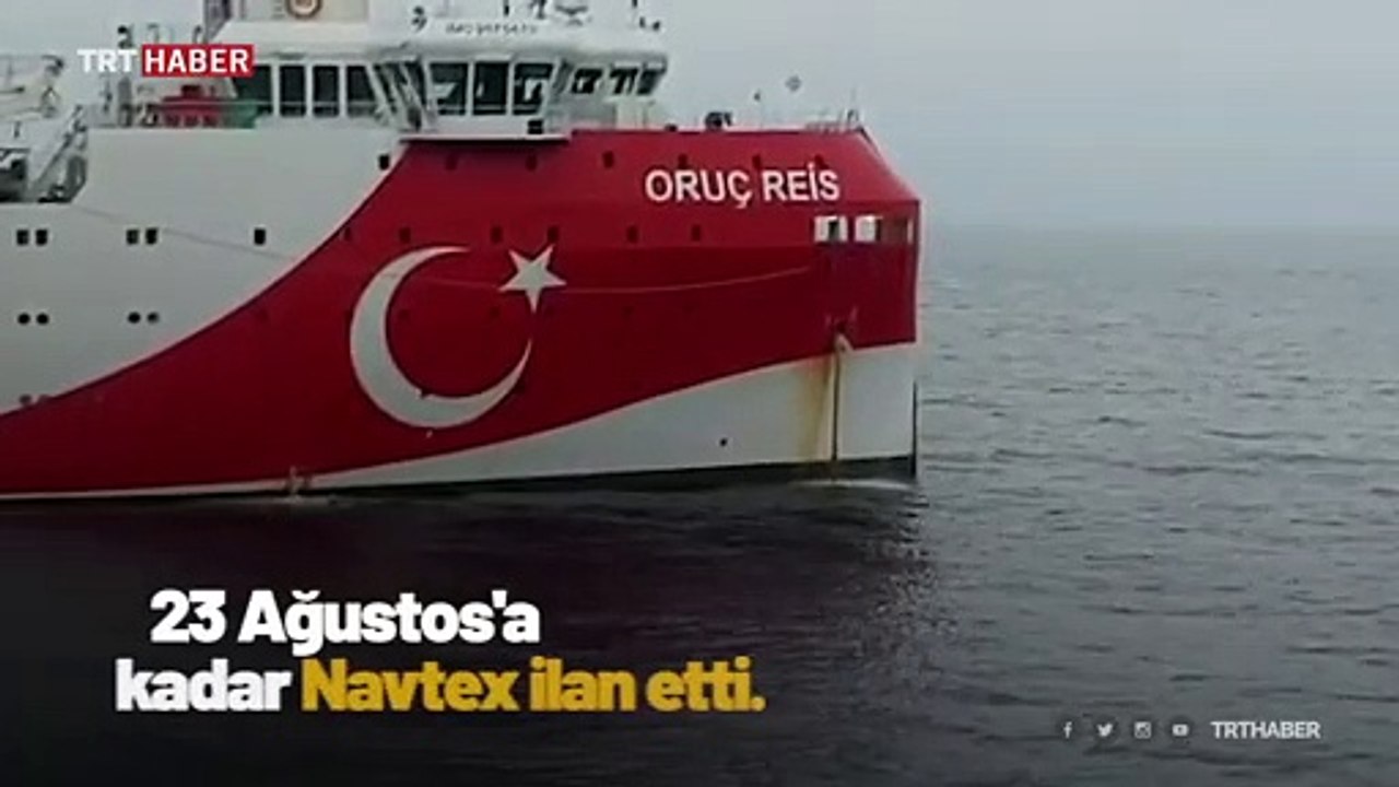 Yeni Navtex ilan edildi, Oruç Reis çalışmalarını sürdürecek