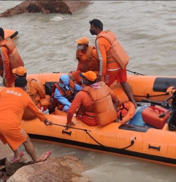 20-year-old Karnataka man and his dog stranded on island rescued by NDRF