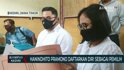 Hanindhito Pramono Daftarkan Diri Sebagai Pemilih Di Desa Sukorejo