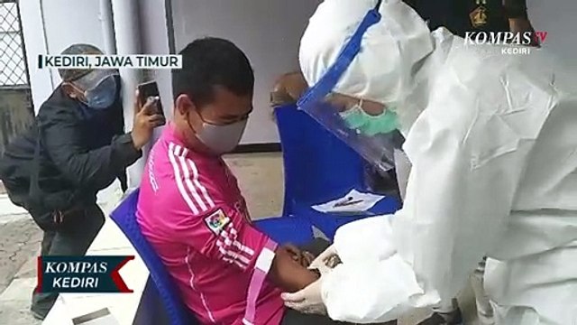 Pemain Persik Kediri Ikuti Rapid Test Sebelum Kembali Latihan
