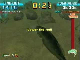 Sega Bass Fishing : le gameplay
