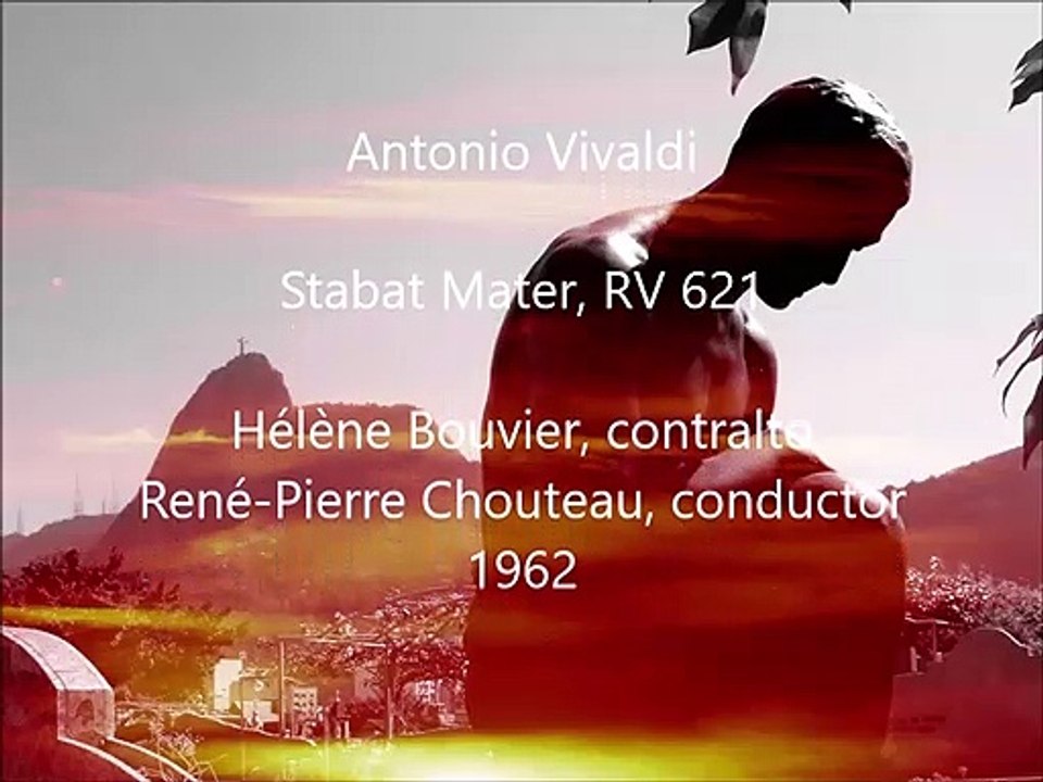 Vivaldi: Stabat Mater RV 621 by Hélène Bouvier