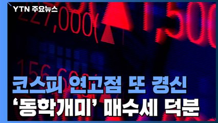 동학개미 힘으로 코스피 2,400선 눈앞 / YTN