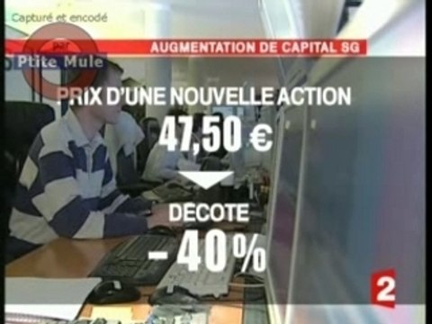 SocGen : les actionnaires renflouent la banque