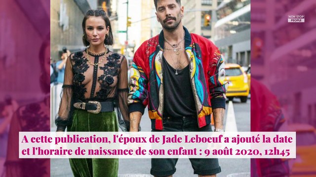 Jade Leboeuf : son mari Stéphane Rodrigues dévoile la naissance de leur fils
