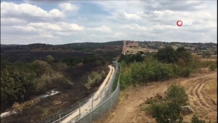 Bulgaristan orman yangınında alevlerin Türkiye’ye sıçraması önlendi