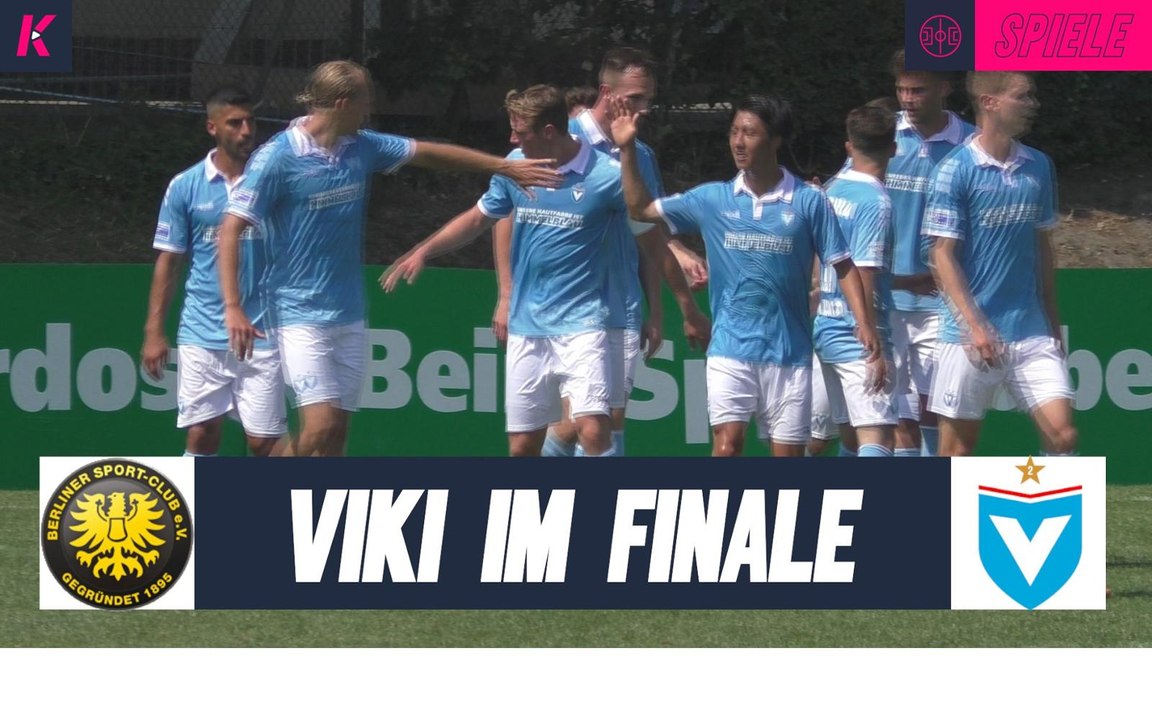 Falcao macht den Deckel drauf: Viktoria Berlin steht im Finale | Berliner SC - FC Viktoria Berlin