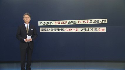 [뉴있저] 한국 GDP, 세계 12위에서 9위로 / YTN