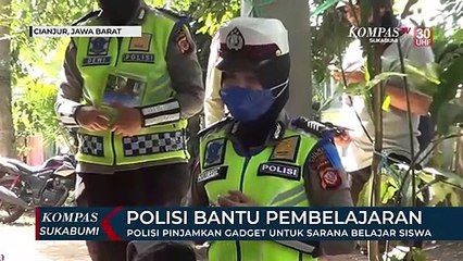 Polisi Bantu Pembelajaran Daring