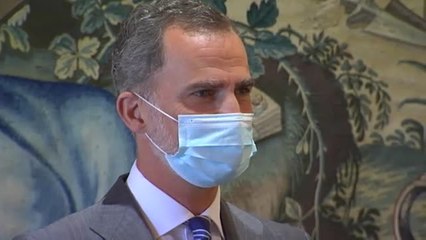 El rey recibe en audiencia a las autoridades baleares