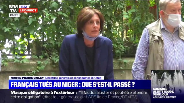 Directrice générale d'Acted sur les Français tués au Niger: C'est un drame sans précédent pour Acted. C'est un acte barbare, révoltant