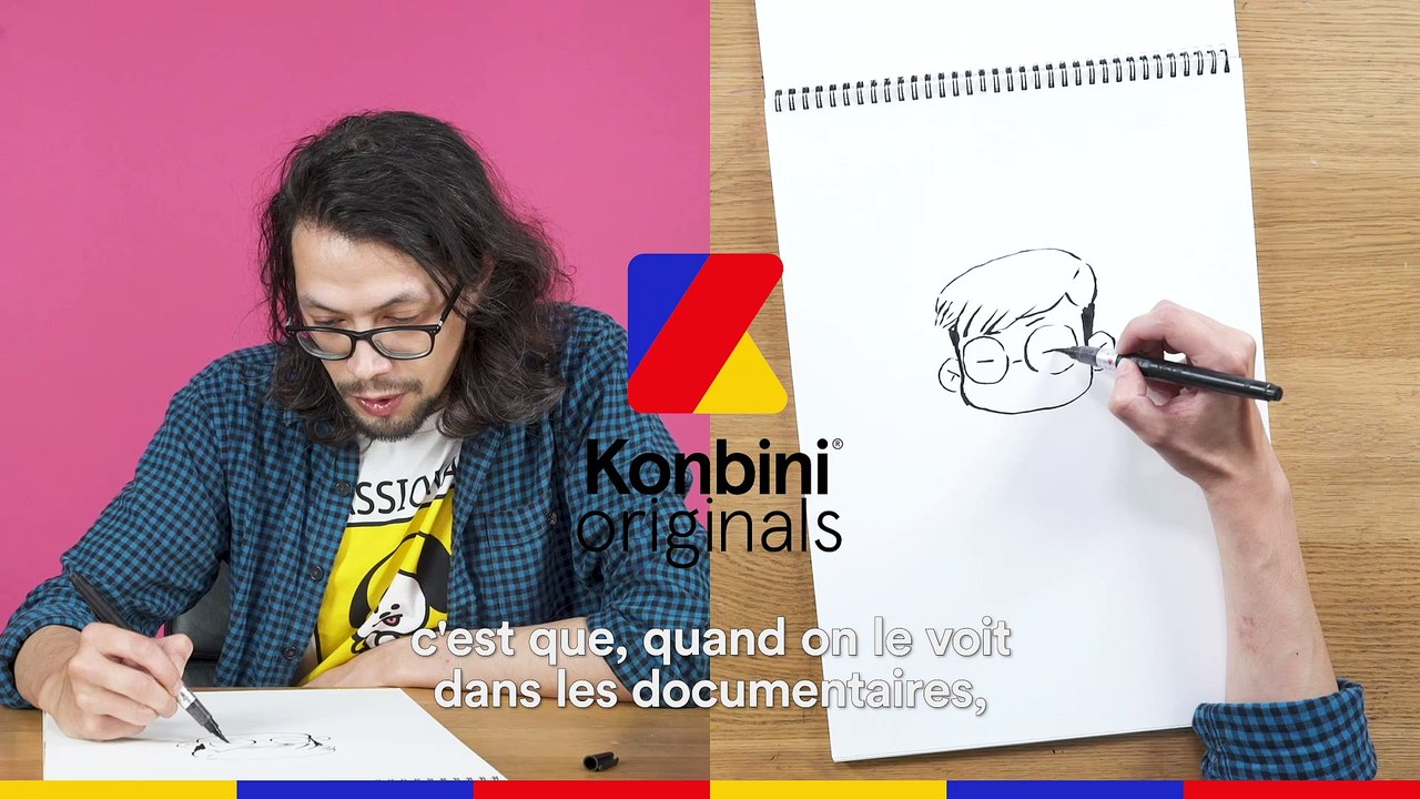 Guillaume Singelin l'auteur de Loba Loca, se raconte en dessin l Papier-Crayon