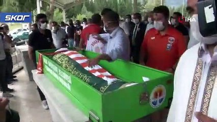 Emre Gönlüşen son yolculuğuna uğurlandı