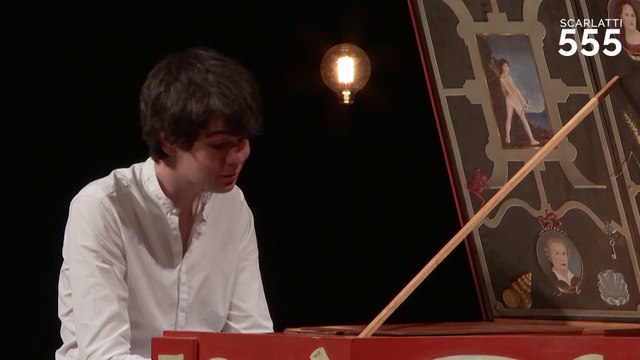 Scarlatti : Sonate pour clavecin en ré mineur K 18 L 416 (Presto), par Justin Taylor - #Scarlatti555